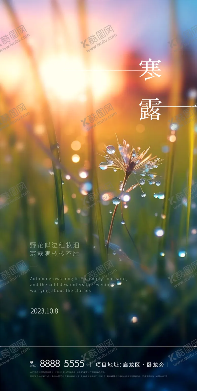 编号：69038911232101424586【酷图网】源文件下载-寒露节气海报