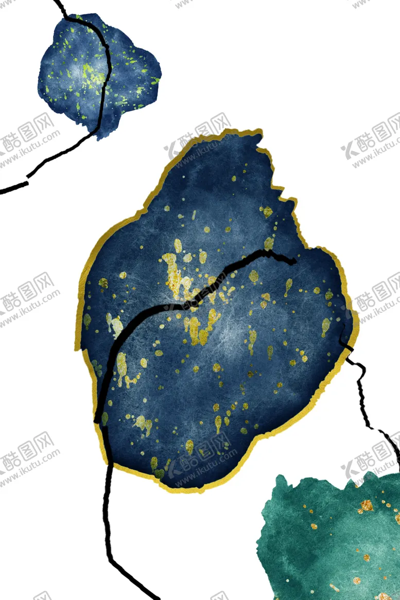 编号：85722307061723434751【酷图网】源文件下载-抽象装饰画
