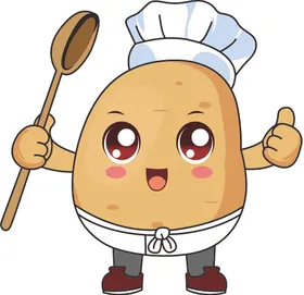 卡通土豆形象