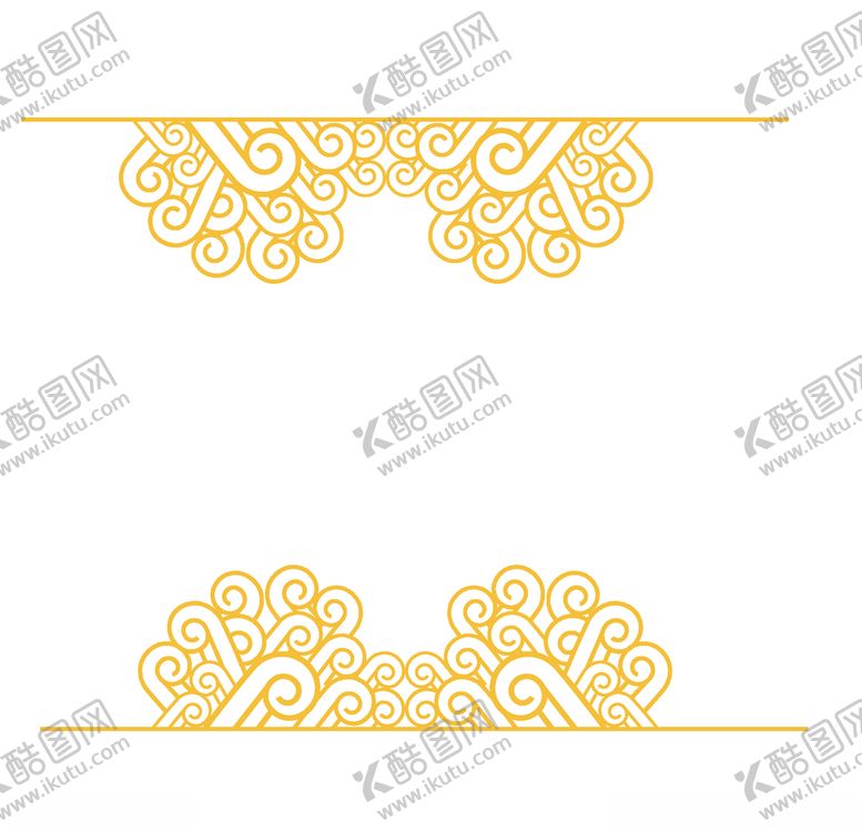 编号：98928205121636109012【酷图网】源文件下载-中国底纹边框插画水纹