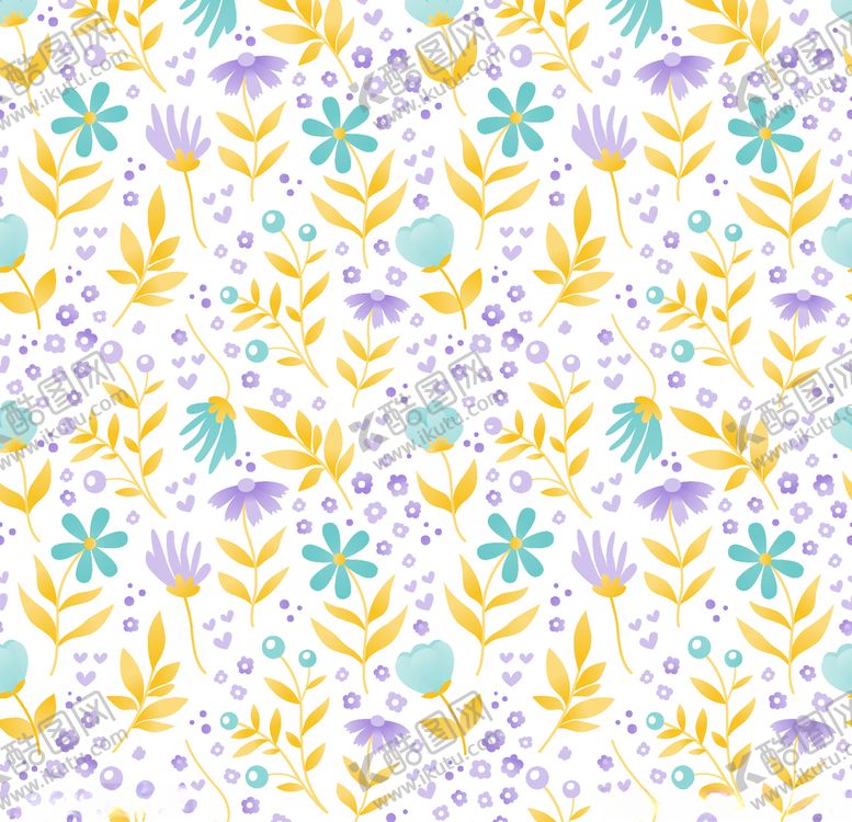 编号：33200210310230266650【酷图网】源文件下载-植物花纹背景
