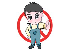 国际禁毒日男生宣传