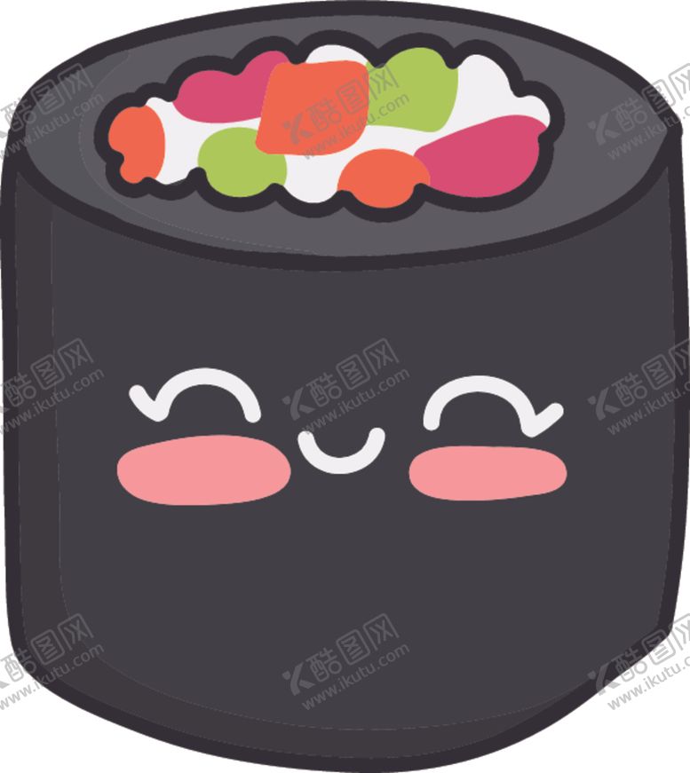 编号：16048009300048275818【酷图网】源文件下载-可爱食物