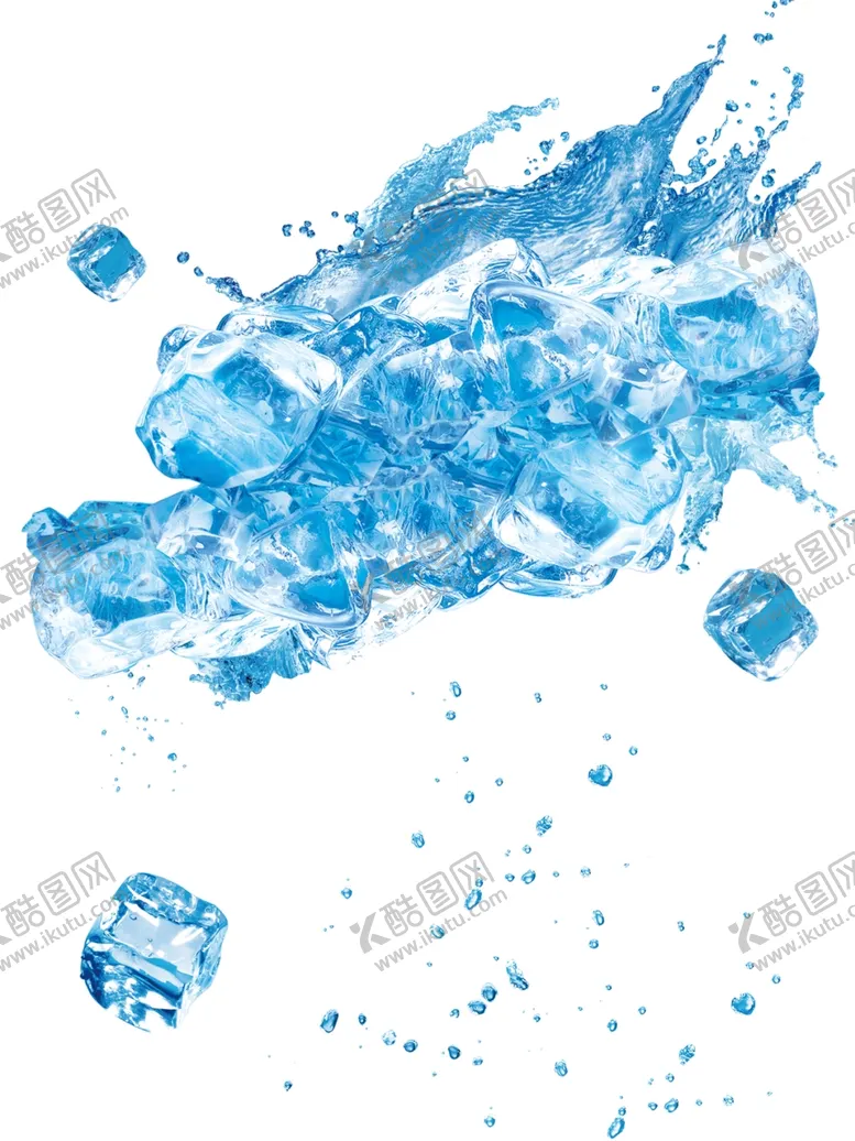 编号：72841302120740205465【酷图网】源文件下载-冰块图片