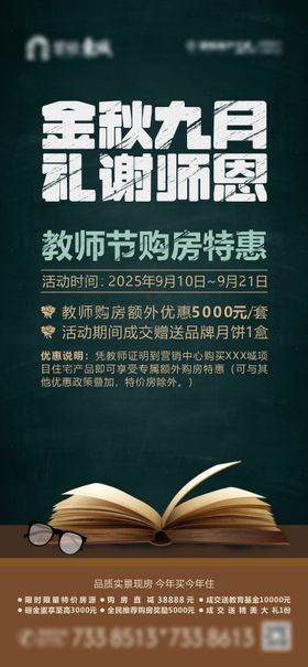 教师节购房优惠券