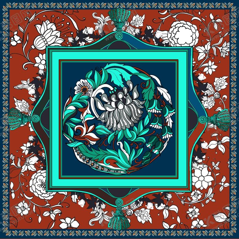 编号：98714810300911072716【酷图网】源文件下载-丝巾