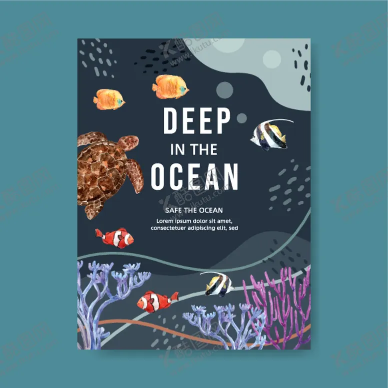 编号：60878112131830013019【酷图网】源文件下载-海洋生物