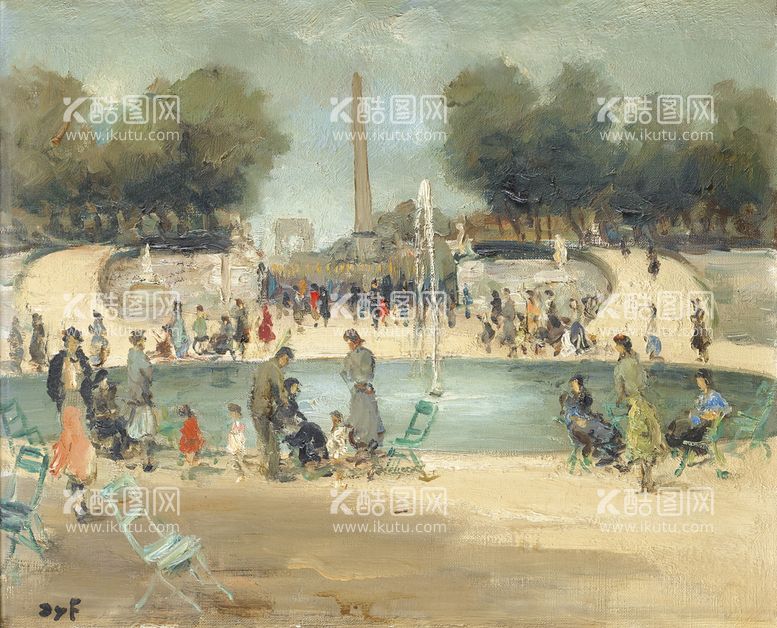 编号：80634109150923170958【酷图网】源文件下载-印象画 雪景画小溪