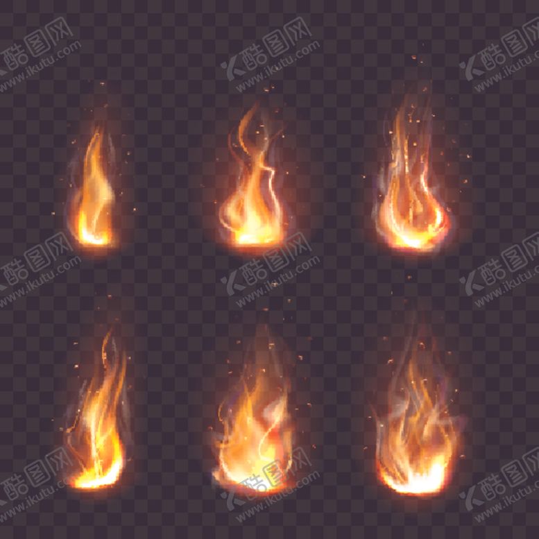 编号：63343909190729512315【酷图网】源文件下载-火焰火苗火圈烟雾