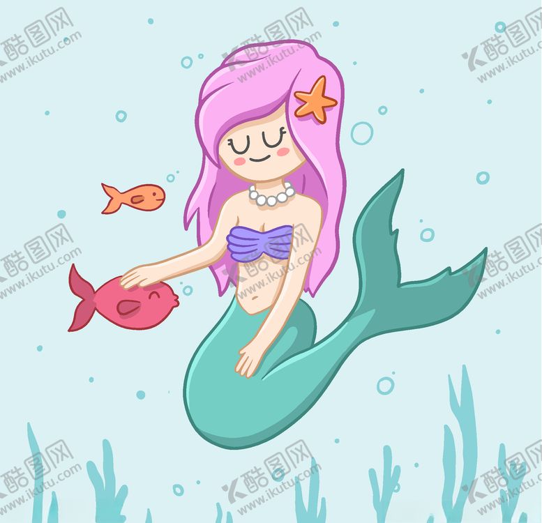 编号：86784210050542391159【酷图网】源文件下载-美人鱼