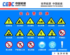 中国能建龙净环保展板