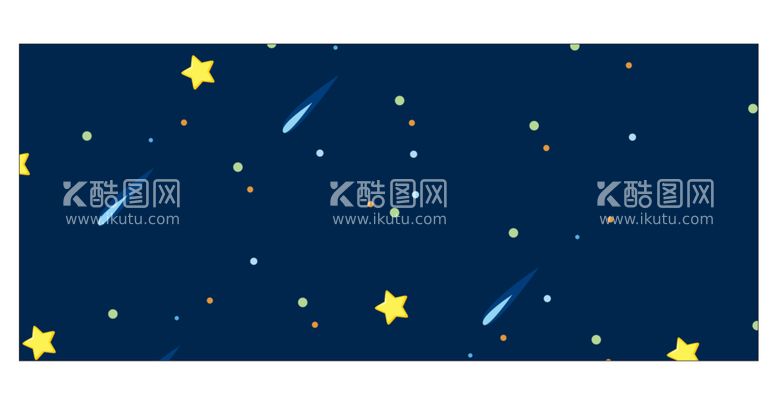 编号：72740910291039549724【酷图网】源文件下载-星空卡通背景