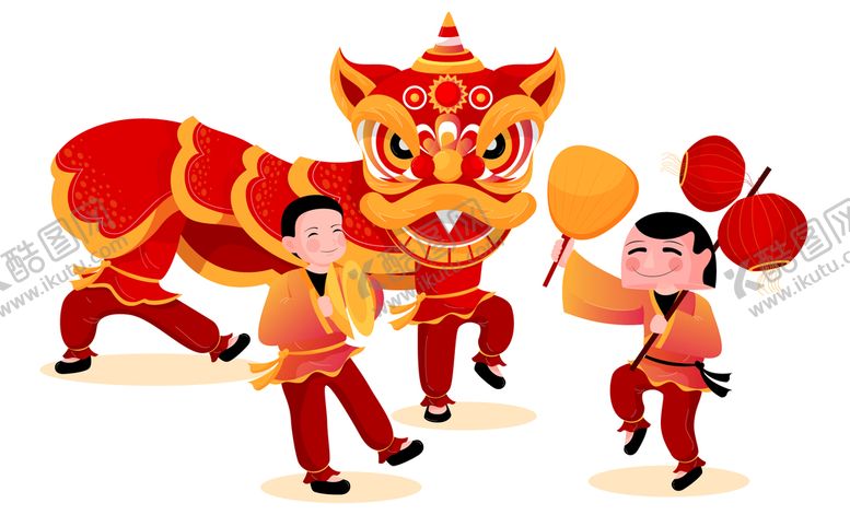 编号：34026810120248432807【酷图网】源文件下载-舞狮