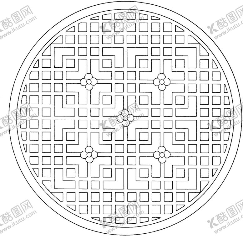 编号：35053905122339357456【酷图网】源文件下载-镂空花图案