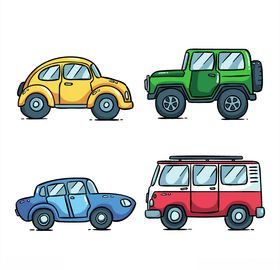 卡通汽车