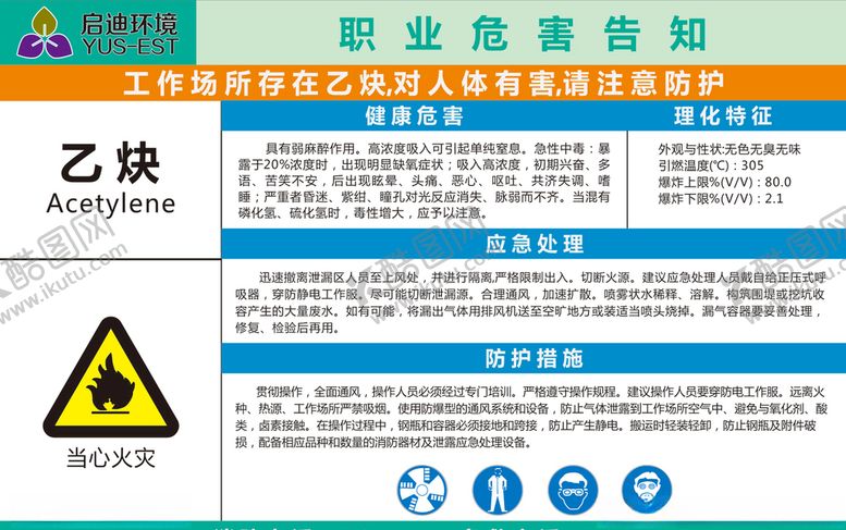 编号：77277306280017591701【酷图网】源文件下载-乙炔危害