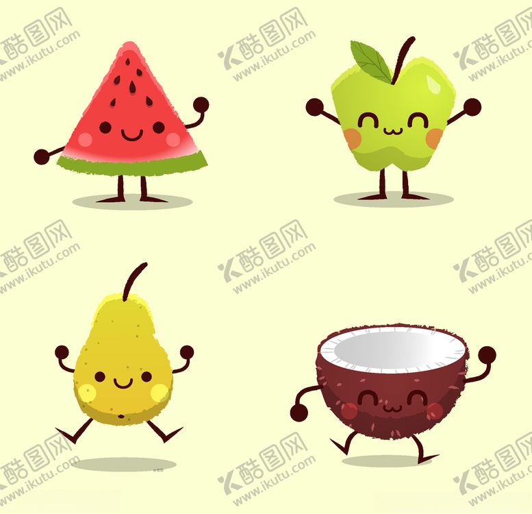 编号：34889410291709123186【酷图网】源文件下载-可爱食物