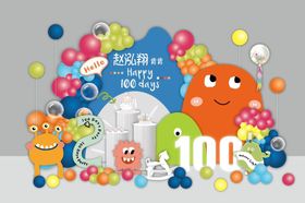 小怪兽儿童生日宴 