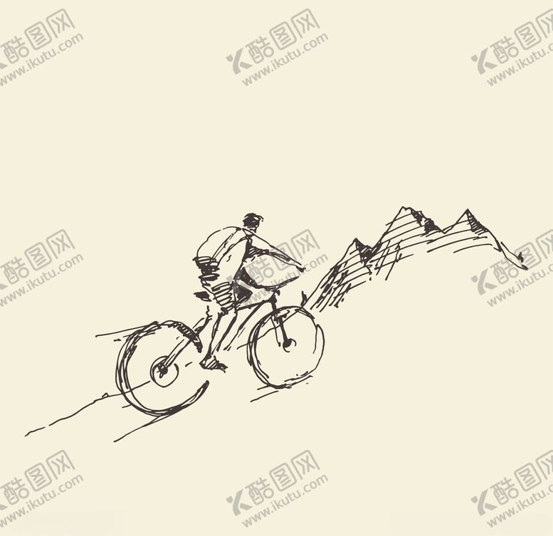 编号：29900310061502176825【酷图网】源文件下载-骑车矢量