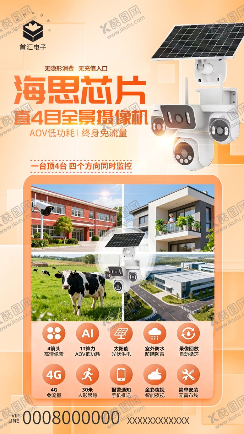 编号：39988012200032373551【酷图网】源文件下载-海恩芯片摄像头多样应用场景展示