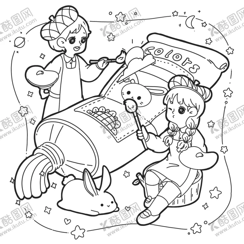 编号：66381507011111406767【酷图网】源文件下载-手绘儿童简笔画