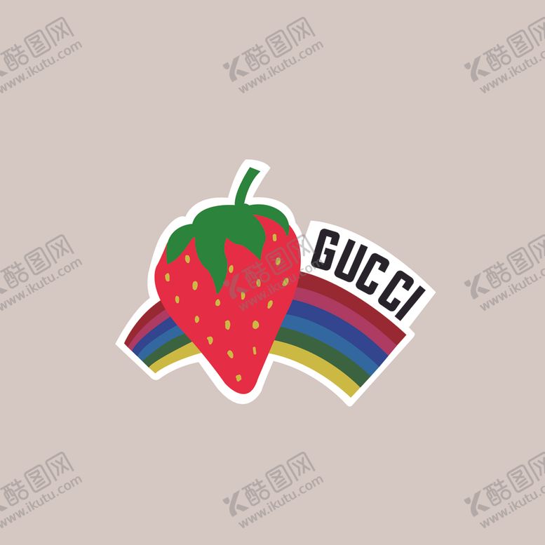 编号：61429507061026387986【酷图网】源文件下载-草莓卡通水果矢量大牌
