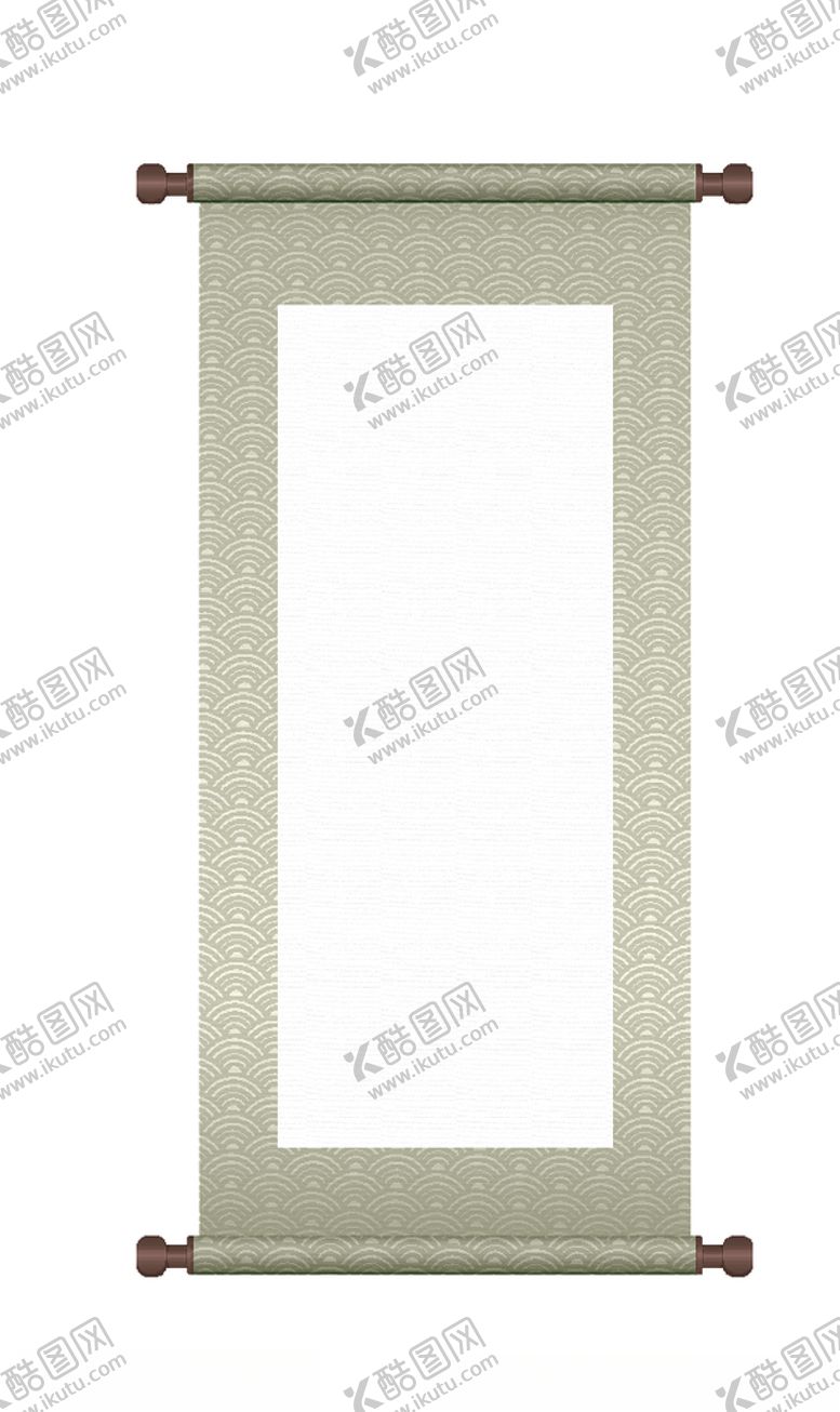编号：95995307132231398354【酷图网】源文件下载-卷轴