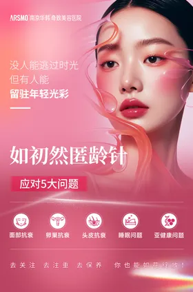 医美产品海报项目宣传整形