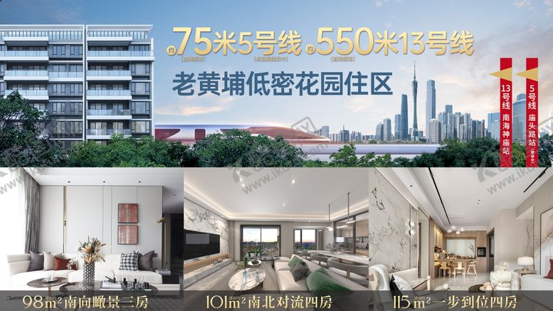 编号：12913010020419185908【酷图网】源文件下载-春日购房计划指南精工花园住区实景质感