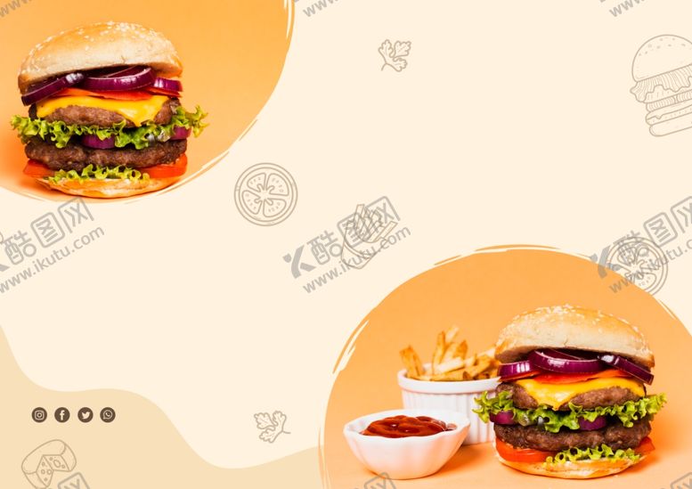 编号：66679409241131029719【酷图网】源文件下载-汉堡海报