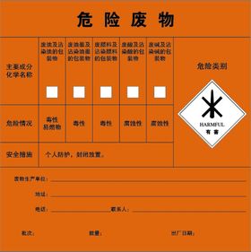 编号：40915709231649287865【酷图网】源文件下载-危险废物标识