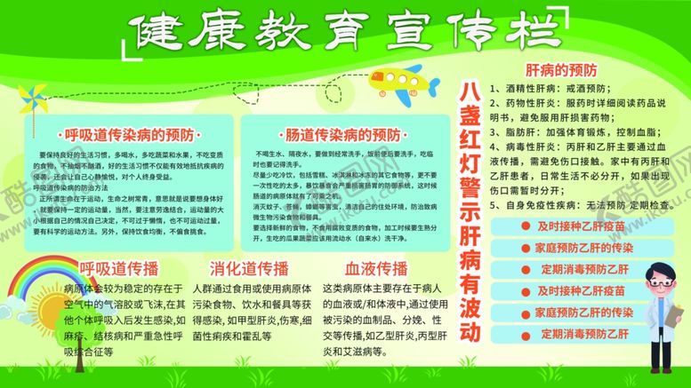 编号：70750305011528192481【酷图网】源文件下载-健康教育宣传栏