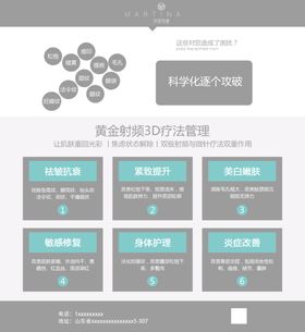 黄金射频3D疗法管理