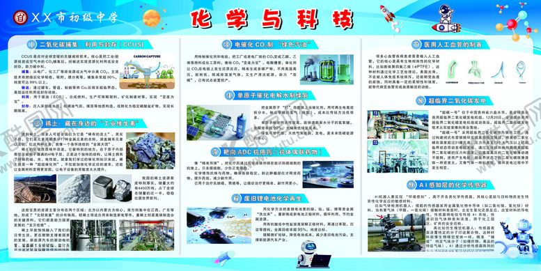 编号：45738404161709306892【酷图网】源文件下载-化学与科技展板
