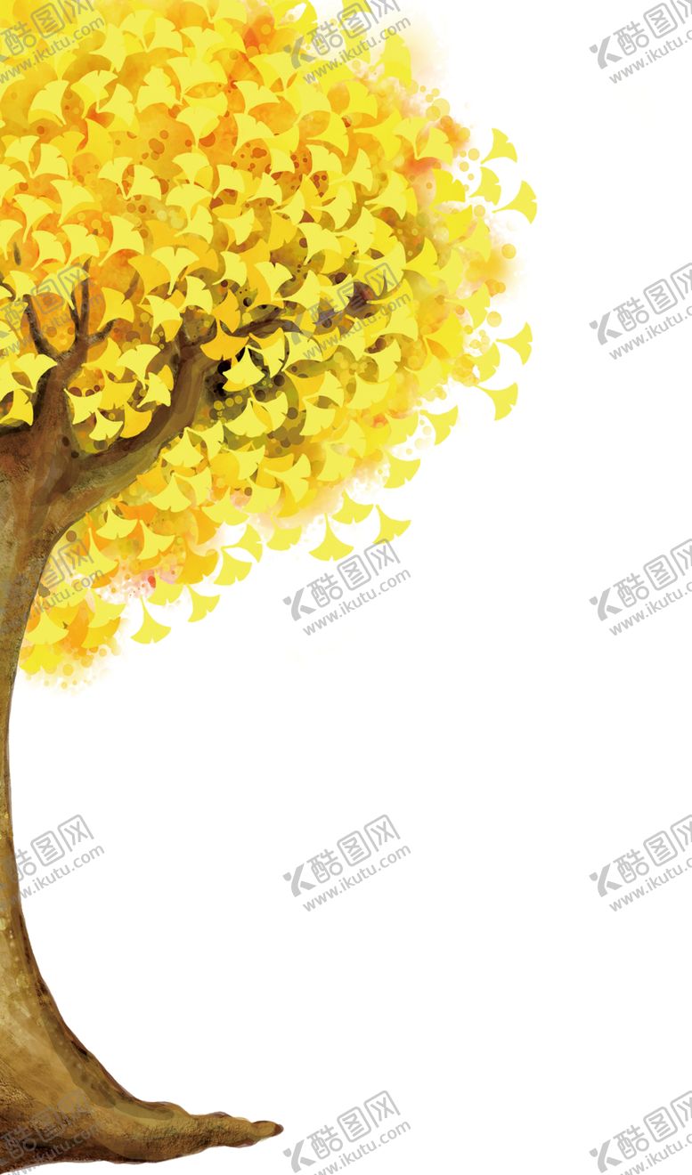 编号：82291709210101126298【酷图网】源文件下载-秋天银杏叶