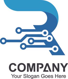 字母logo简洁DNM