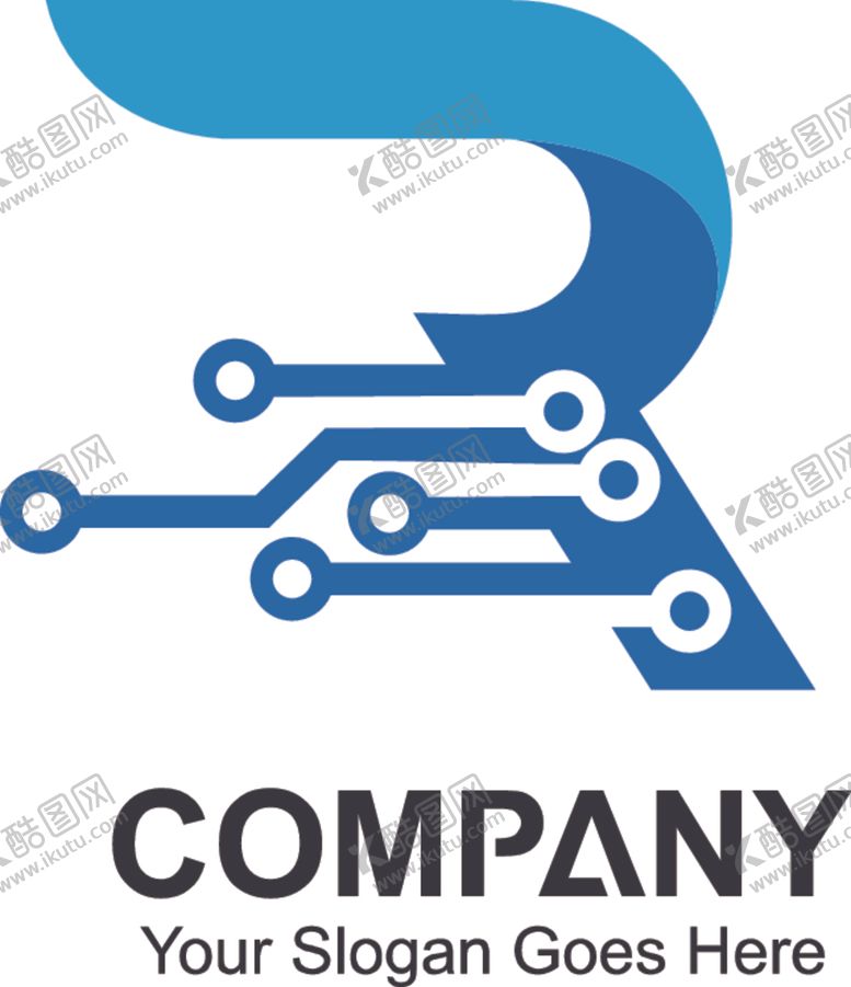 字母logo简洁DNM