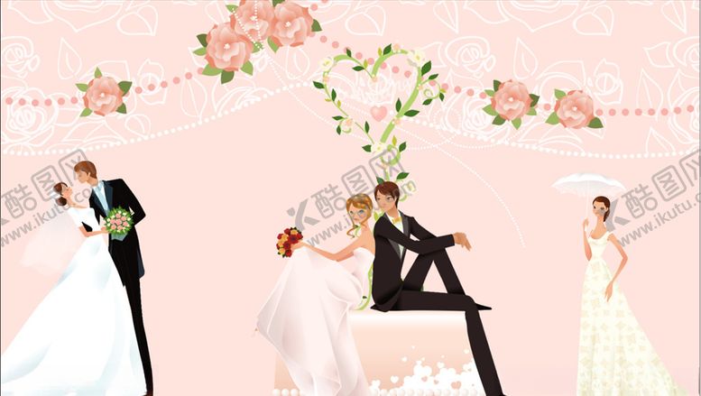 编号：28343006251434267332【酷图网】源文件下载-婚纱背景墙