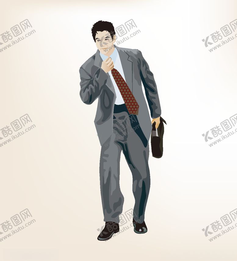 编号：61203309190820391604【酷图网】源文件下载-商务人物漫画动画动漫壁纸