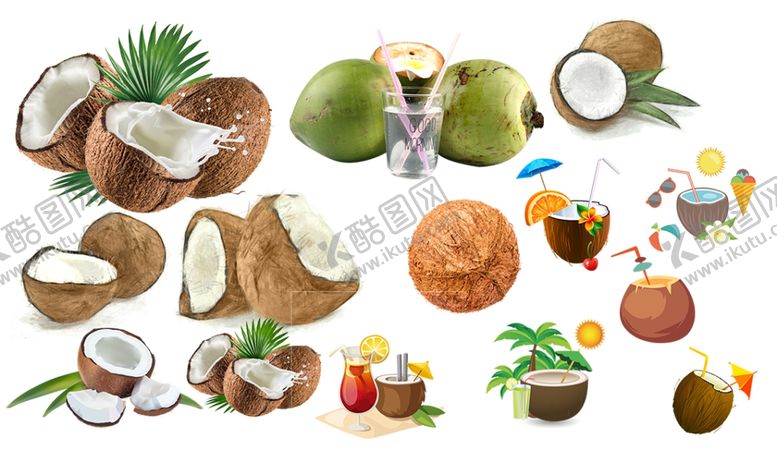 编号：15345410110929447577【酷图网】源文件下载-椰子