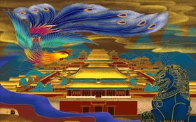 手绘城市