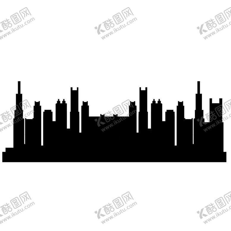 编号：57895705071306317737【酷图网】源文件下载-城市剪影