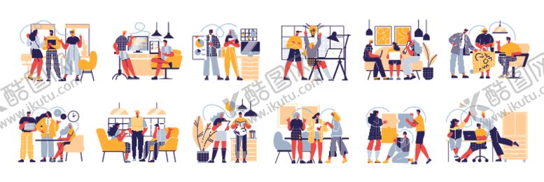 编号：54373801171807103793【酷图网】源文件下载-商务插画