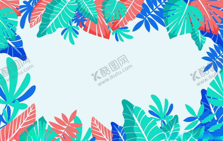 编号：19646707030520179295【酷图网】源文件下载-线条矢量手绘花草植物
