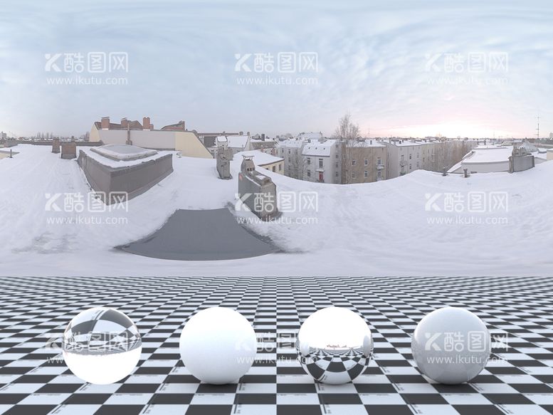 编号：43114410261413332786【酷图网】源文件下载-HDR贴图C4D雪景贴图