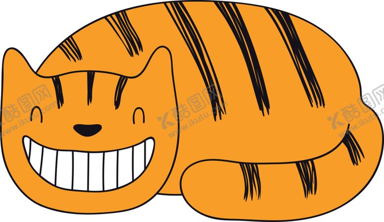 编号：48039407061911503158【酷图网】源文件下载-手绘卡通猫