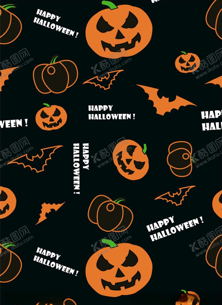 编号：14593206171643541353【酷图网】源文件下载-万圣节南瓜