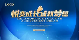 企业展板宣传宣传简介发历程