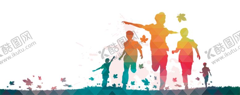 编号：97588009131521152085【酷图网】源文件下载-人物比赛奔跑剪影海报素材