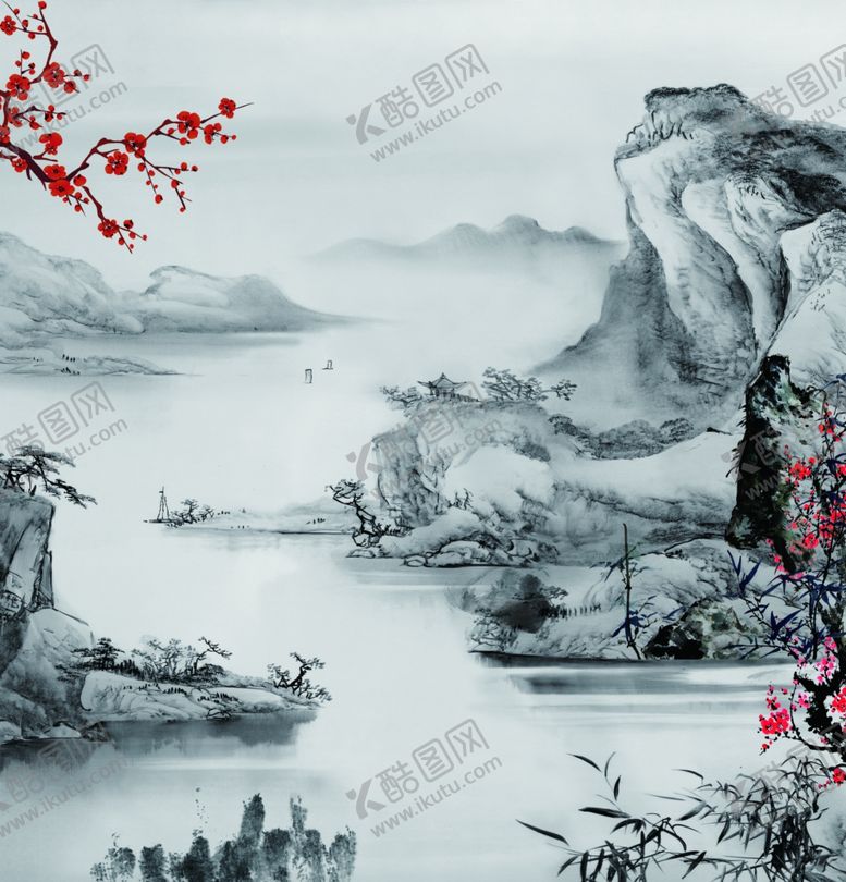 编号：10435309200303118247【酷图网】源文件下载-水墨画